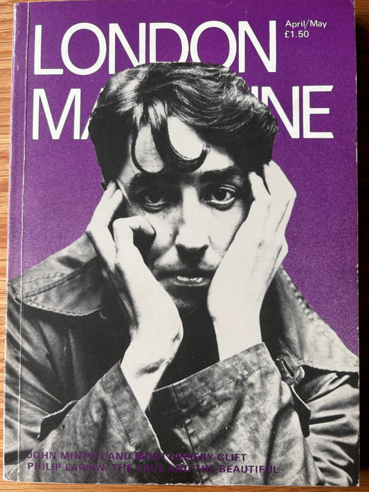 John Minton LONDON MAGAZINE April 1980 Paul Scott’s India Philip Larkin