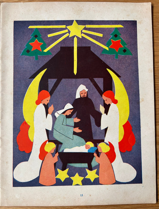 Vintage ART AND CRAFT EDUCATION MAGAZINE CHRISTMAS Nov 1953 EDUCATION