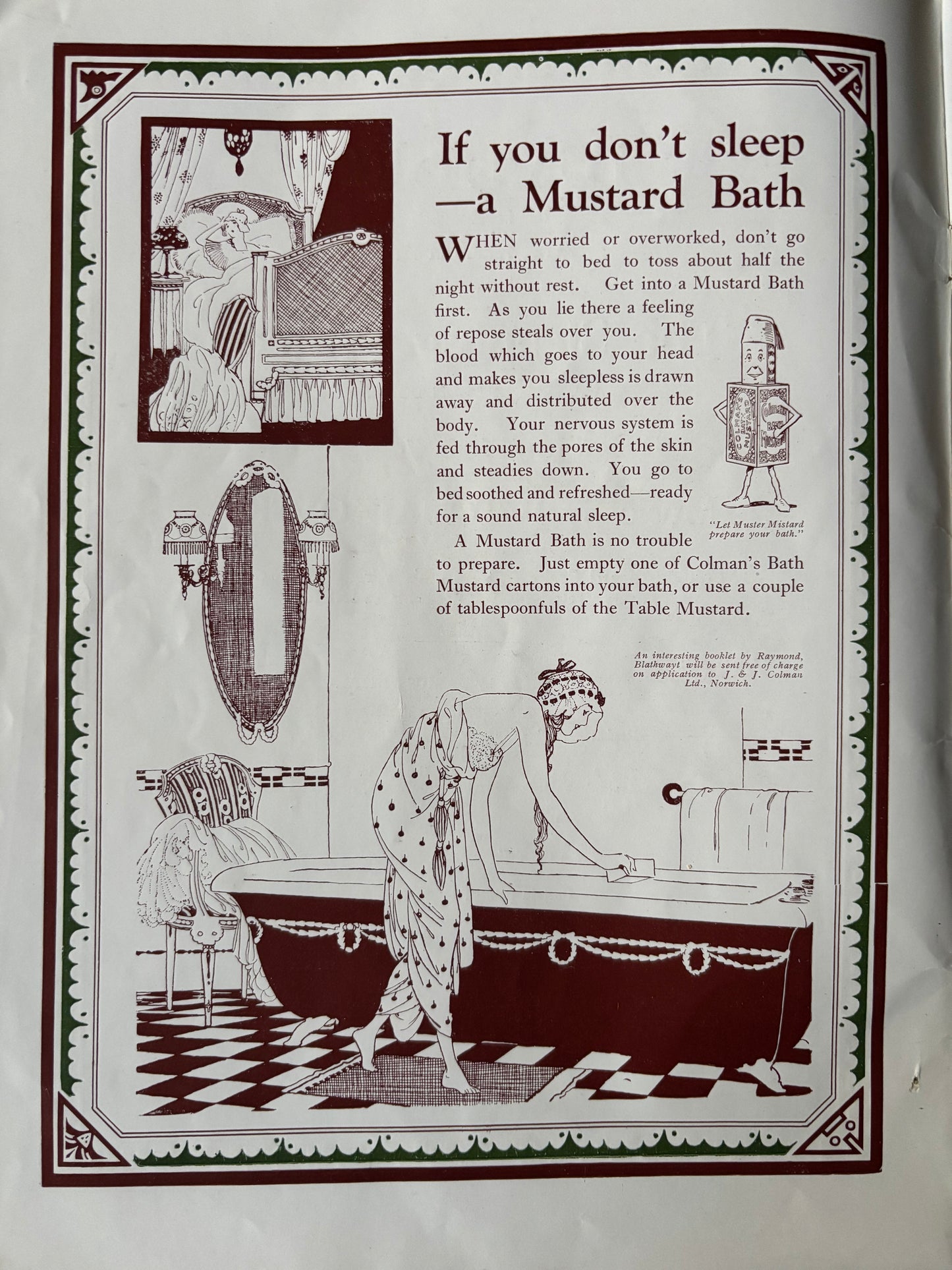 1920's LEON BAKST SLEEPING BEAUTY Ballet Programme 1921 ALHAMBRA THEATRE BEAUTY London