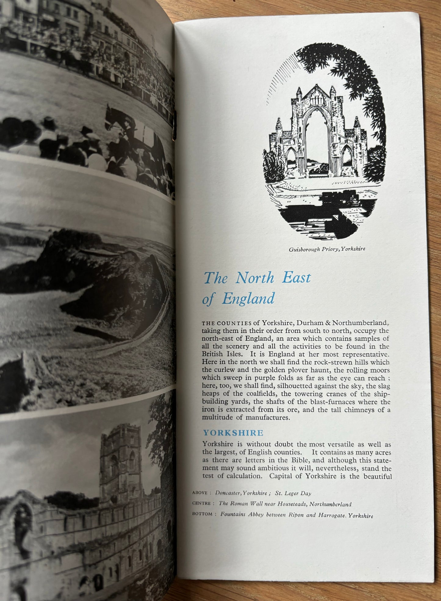 Jack Matthews ENGLAND THE NORTH EAST Come To Britain Booklet No 6 - transpontinebooks