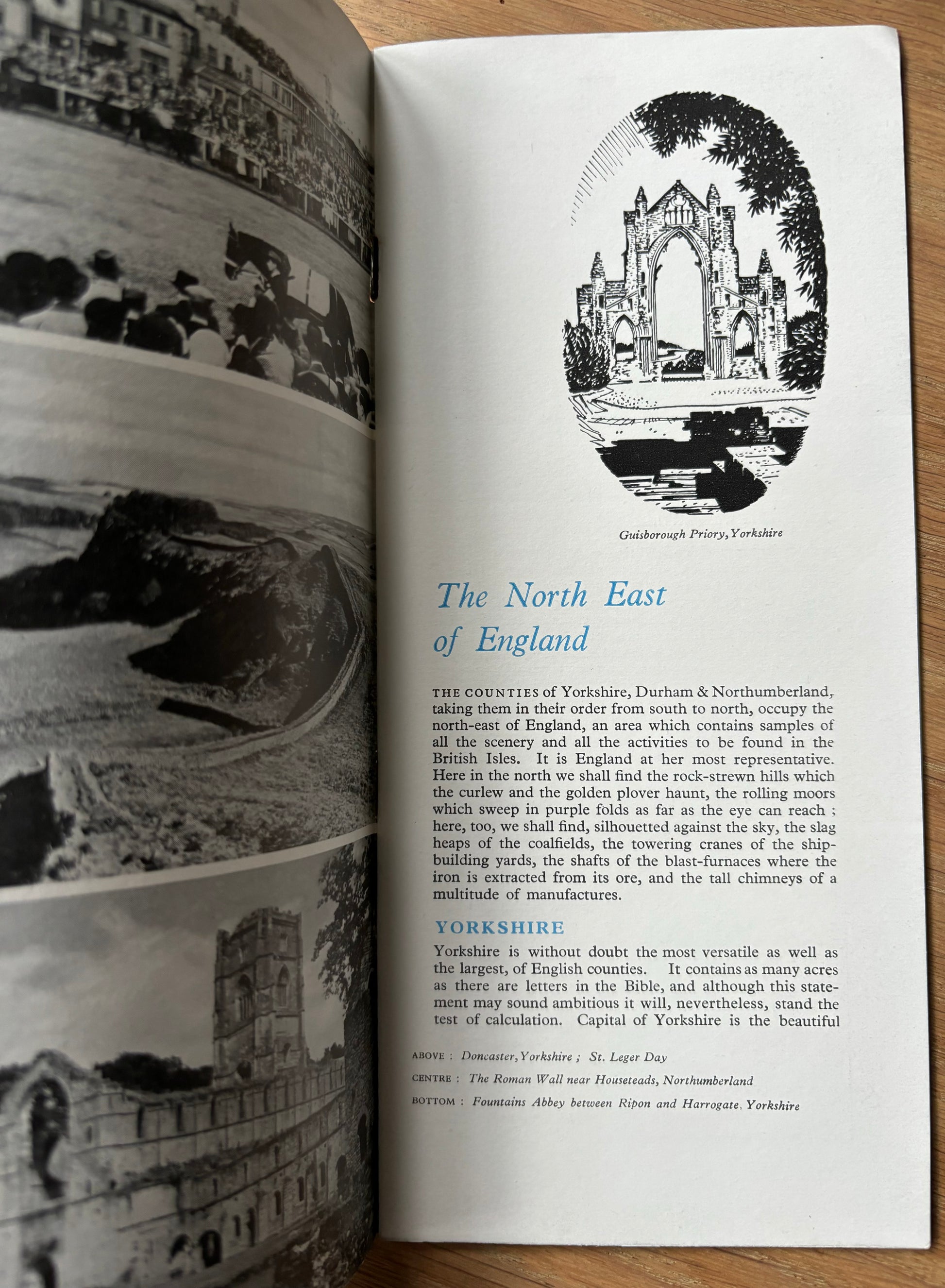 Jack Matthews ENGLAND THE NORTH EAST Come To Britain Booklet No 6 - transpontinebooks