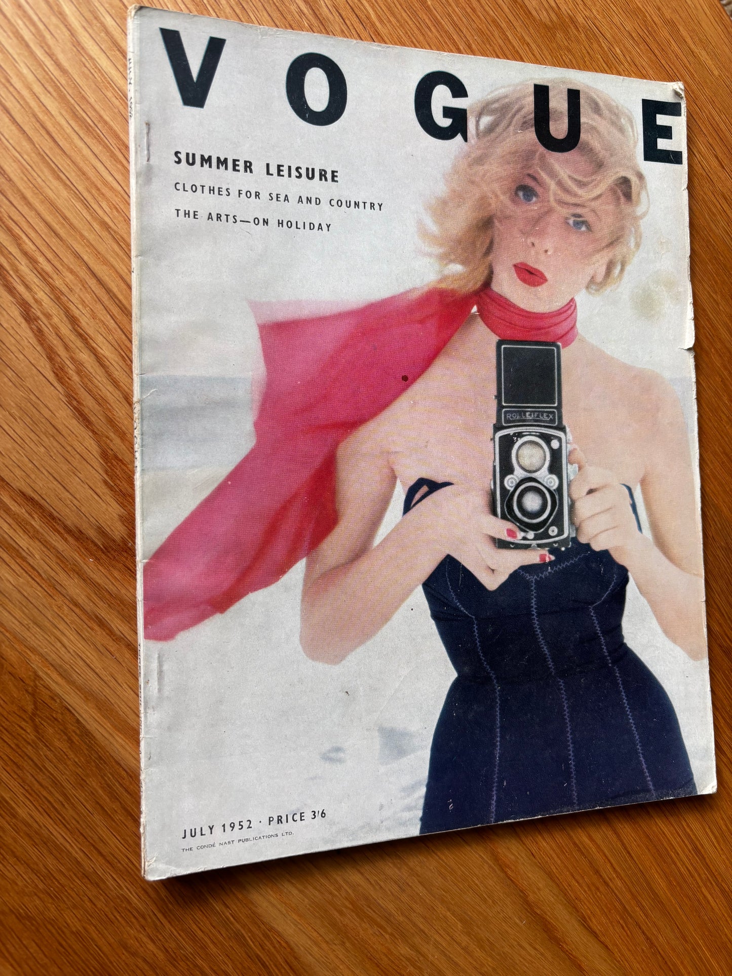 VOGUE MAGAZINE July 1952 Irving Penn SUMMER FASHION Conde Nast Photo’s