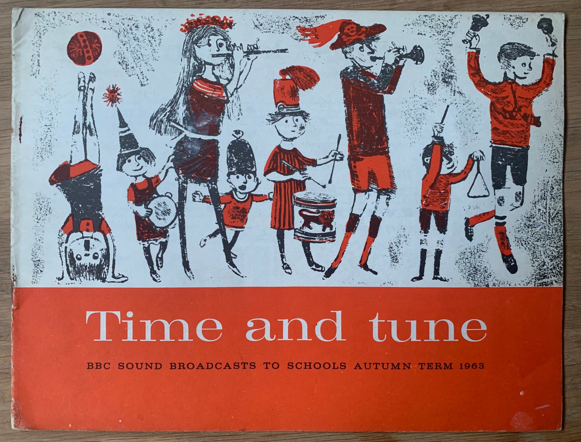 Bernard Cheese TIME AND TUNE 1963 BBC Broadcasts To Schools MUSIC BOOK - transpontinebooks