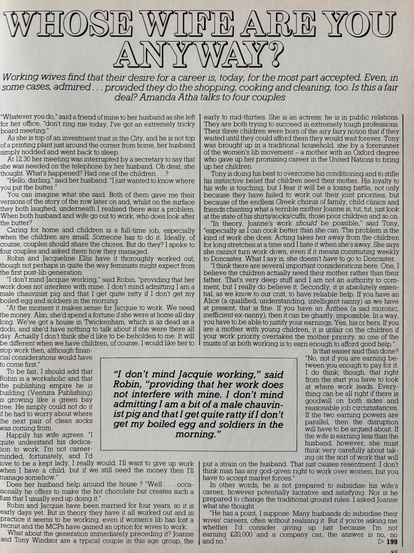 HOMES AND GARDENS Magazine November 1983 ITALY Ian Beck Glynn Boyd Harte