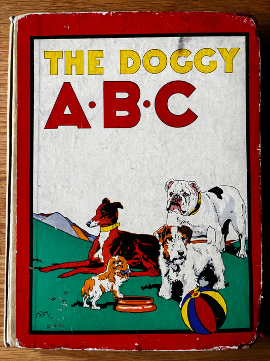 Vintage THE DOGGY ABC Illustrated Dog Pedigree SPANIELS TERRIERS BOOK