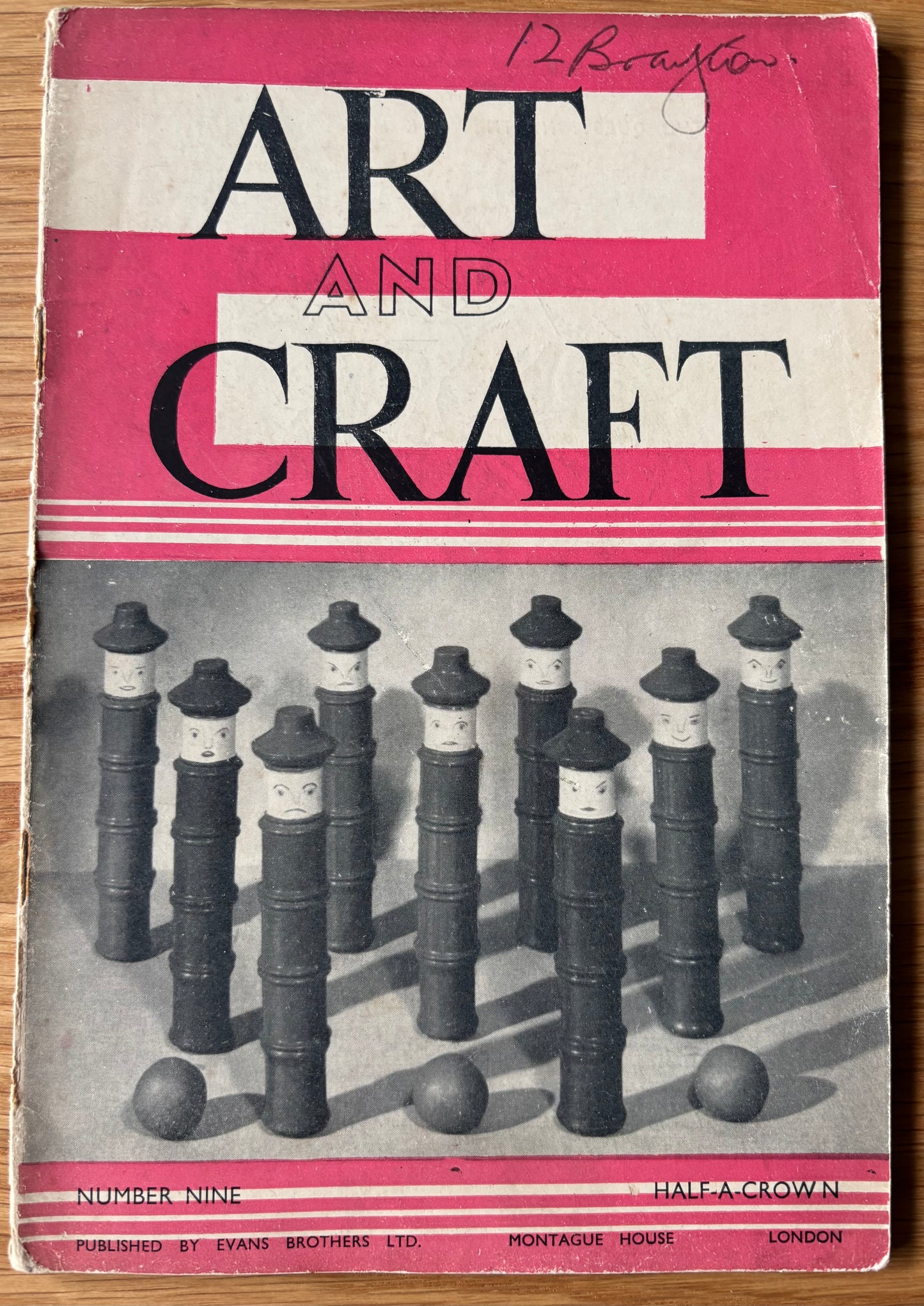 1950 ART AND CRAFT Skittles MAGAZINE CHILD EDUCATION Design Patterns