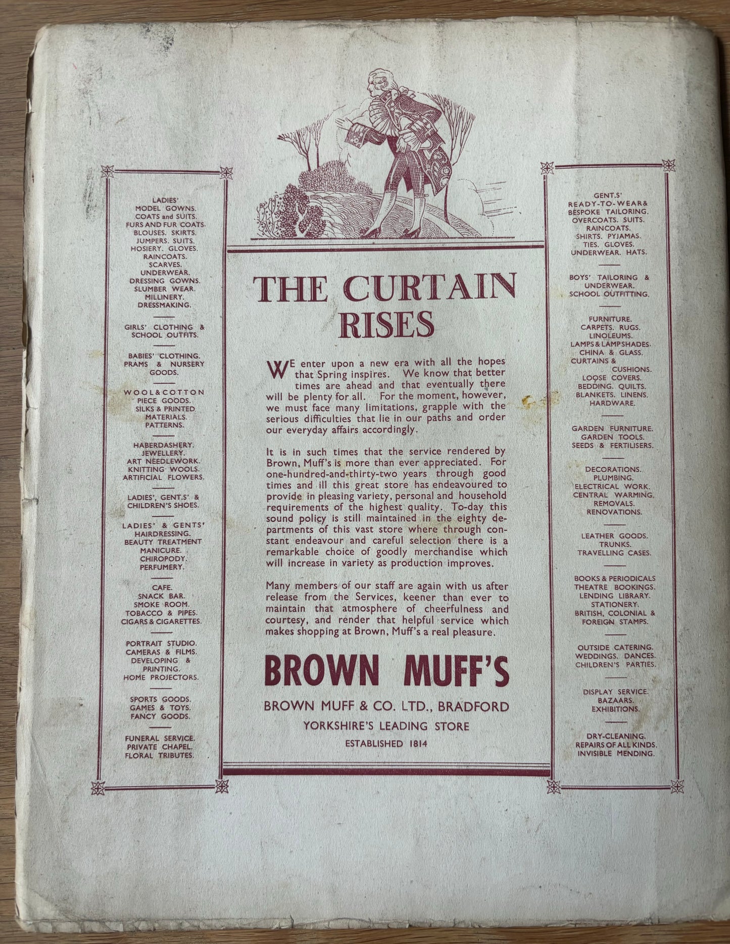 Irene Coultous THEATRE Magazine 1946 TOY THEATRE POLLOCK'S Bradford Civic Playhouse