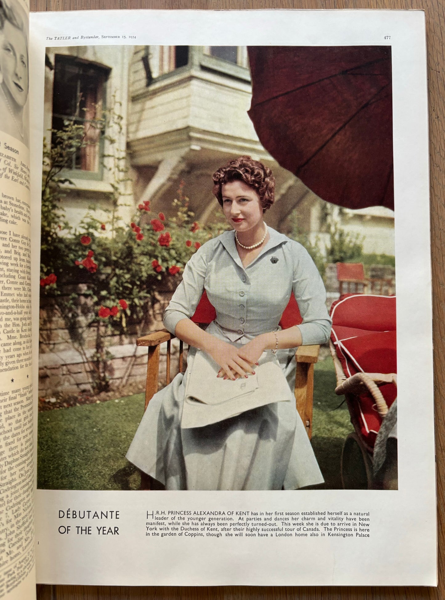 David Judd THE TATLER September 15, 1954 Autumn Fashion Number MAGAZINE - transpontinebooks