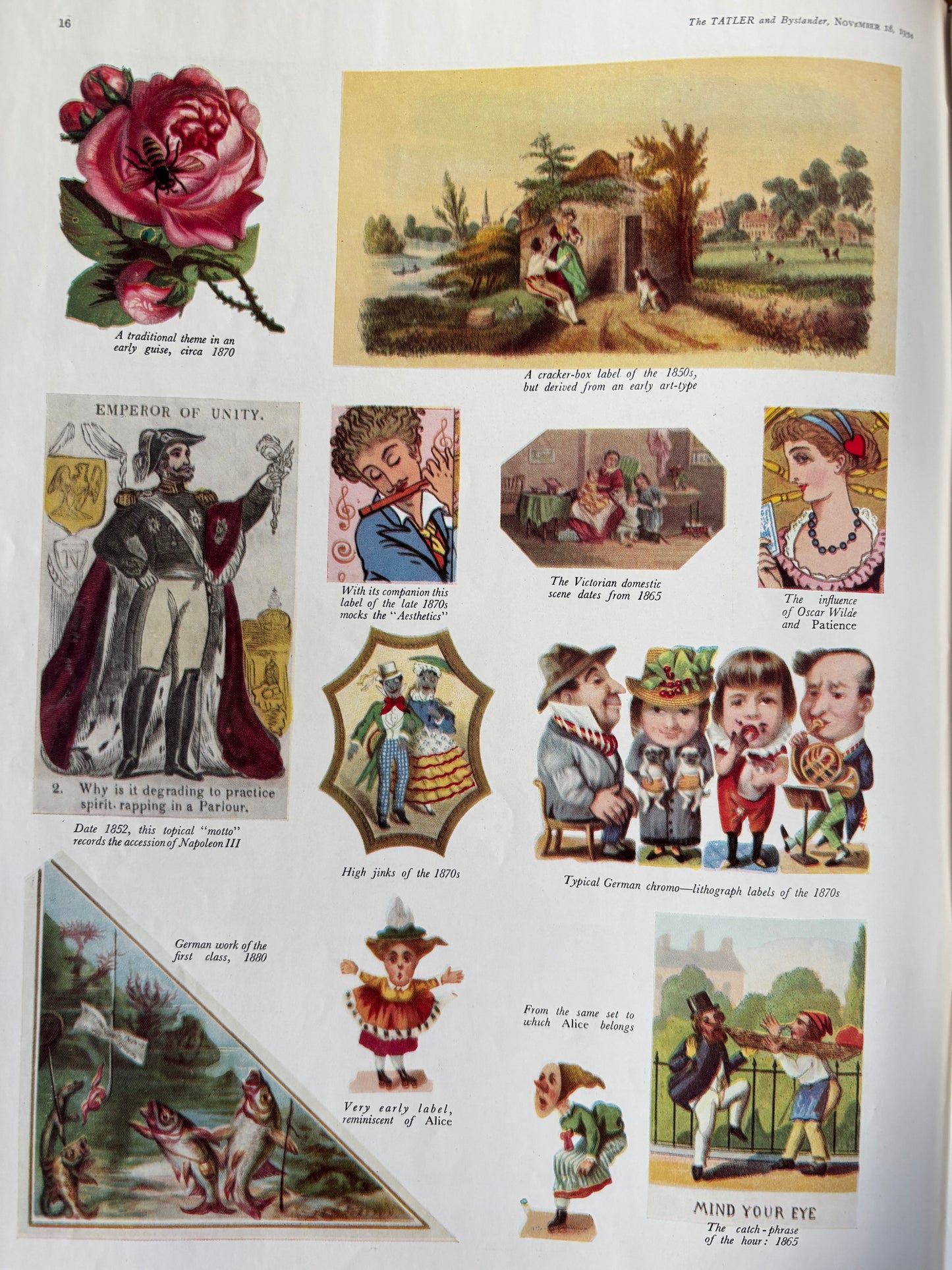 THE TATLER CHRISTMAS NUMBER November 16 1954 MAGAZINE Fred Banbury