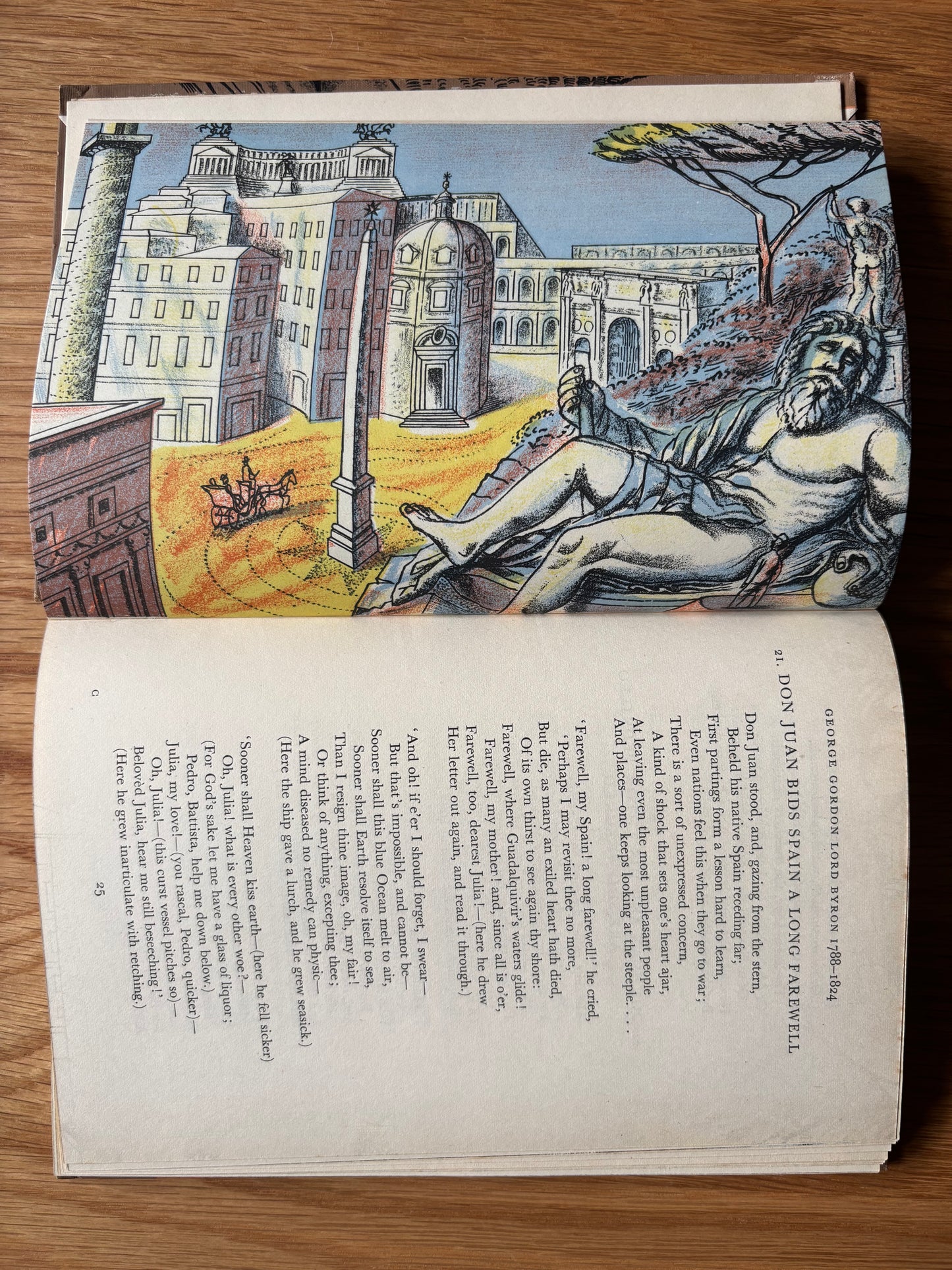 Edward Bawden TRAVELLERS’ VERSE M G Lloyd Thomas 1st Ed 1946 Curwen ILLUSTRATED
