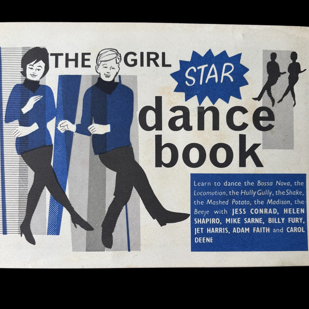1960’s THE GIRL STAR DANCE BOOK Helen Shapiro Adam Faith Bossa Nova Shake