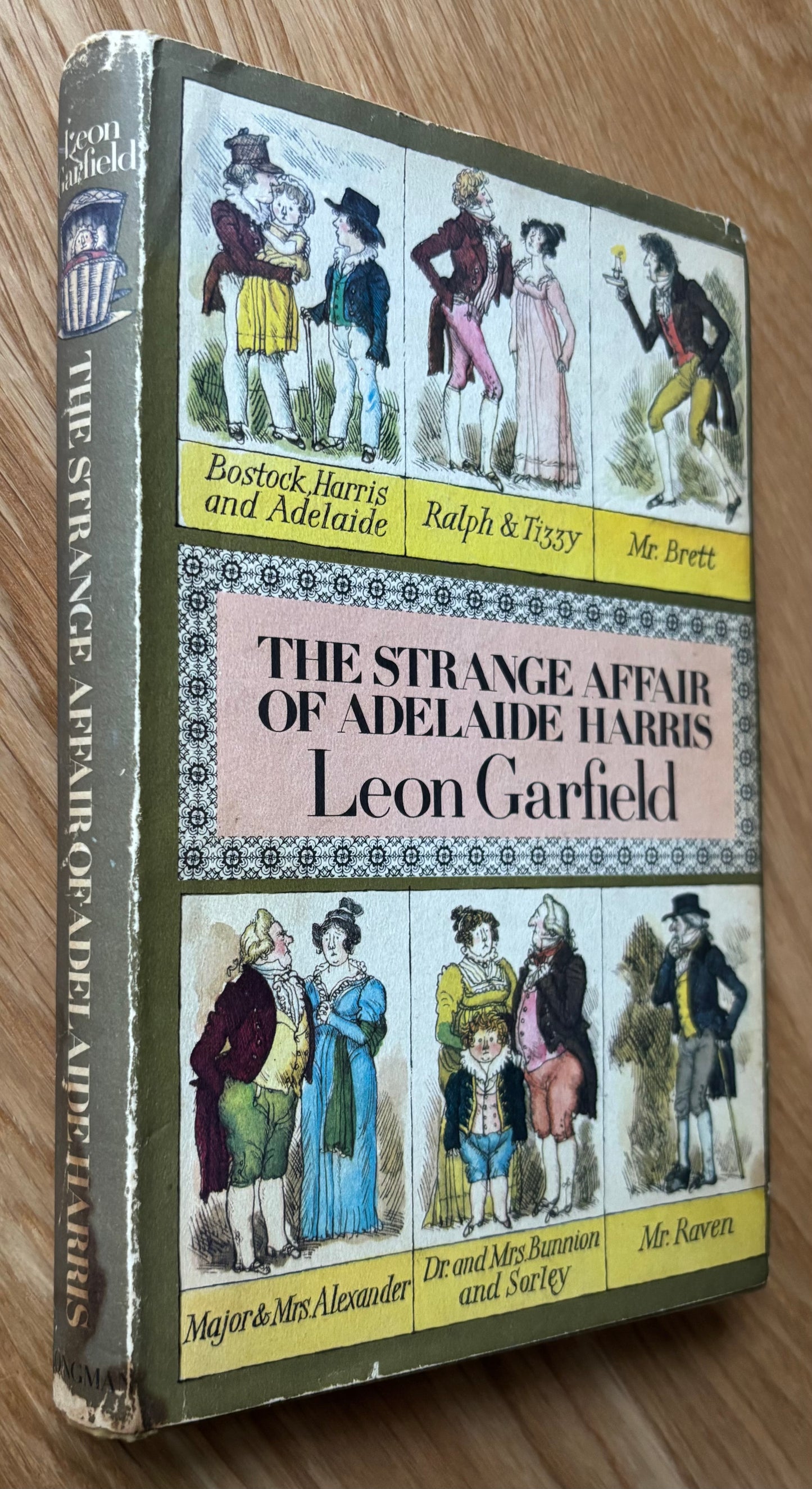 Leon Garfield Signed To Philippa Pearce STRANGE AFFAIR OF ADELAIDE HARRIS 1st Ed DJ Fritz Wegner