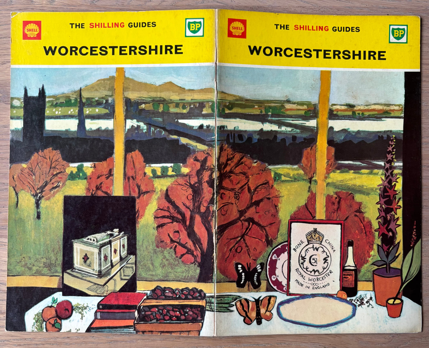 Ian Henderson WORCESTERSHIRE SHELL SHILLING GUIDE 1964 Illustrated