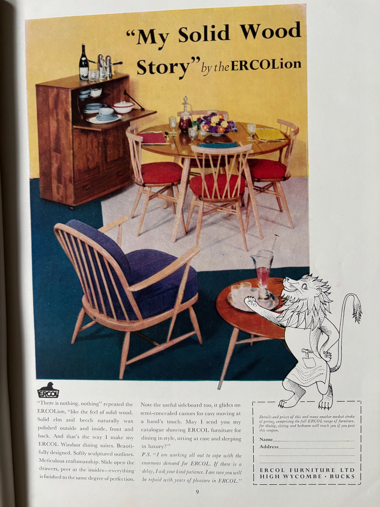 Audrey Stephenson HOMES AND GARDENS CHRISTMAS Magazine December 1960 ILLUSTRATED