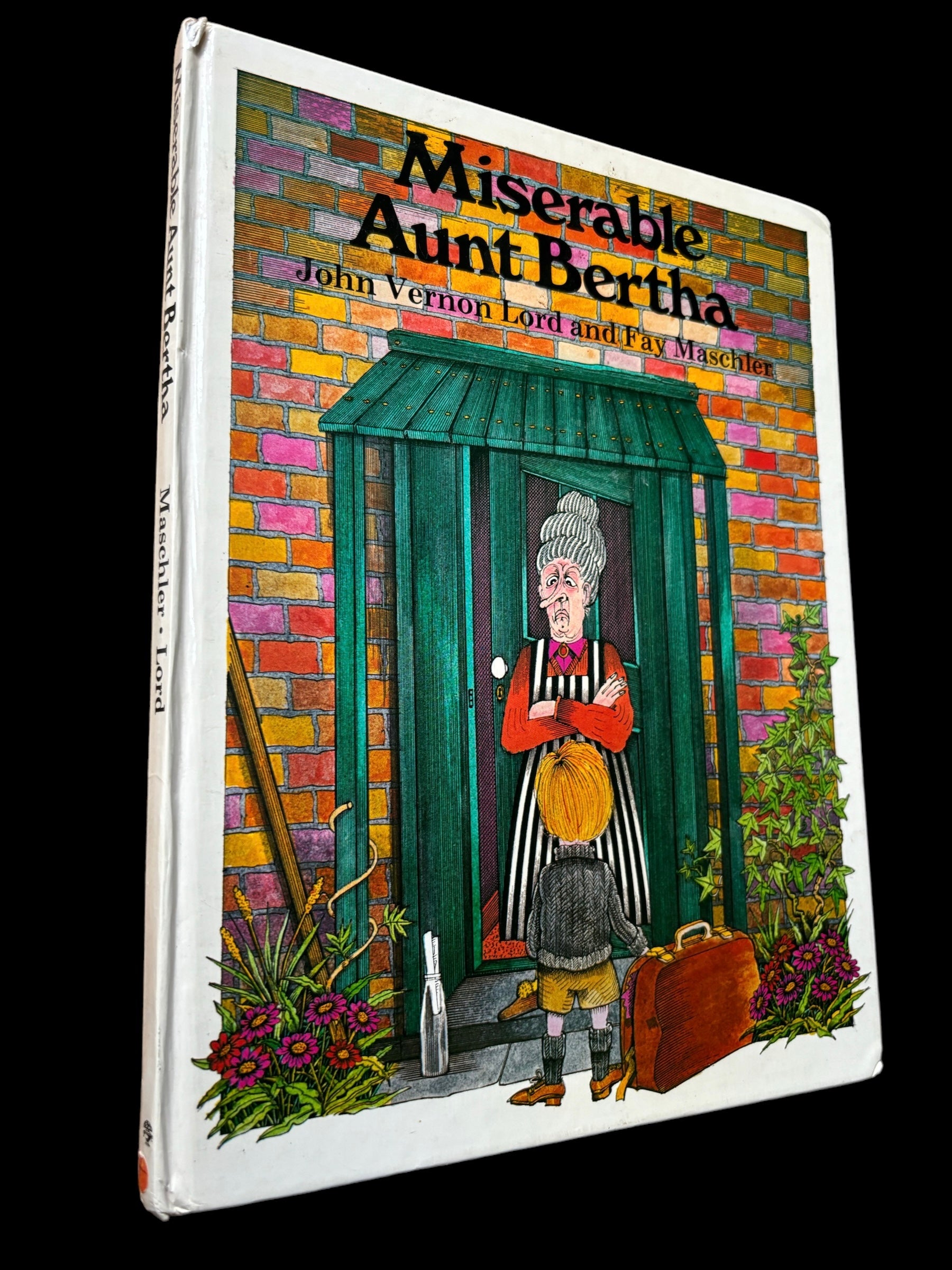 John Vernon Lord MISERABLE AUNT BERTHA 1st Ed 1980 Fay Maschler ILLUSTRATED - transpontinebooks