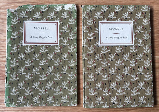 Paxton Chadwick MOSSES King Penguin Book Paul Richards 1950 DJ ILLUSTRATED