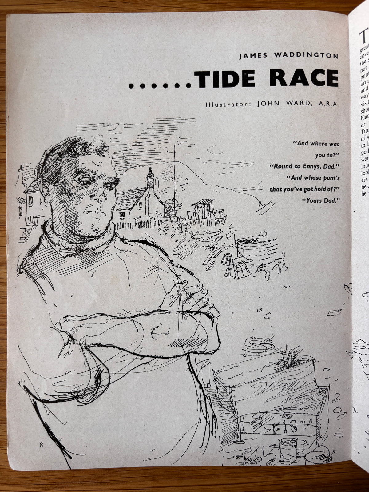 Quentin Blake ELIZABETHAN MAGAZINE October 1961 Richard Kennedy John Ward