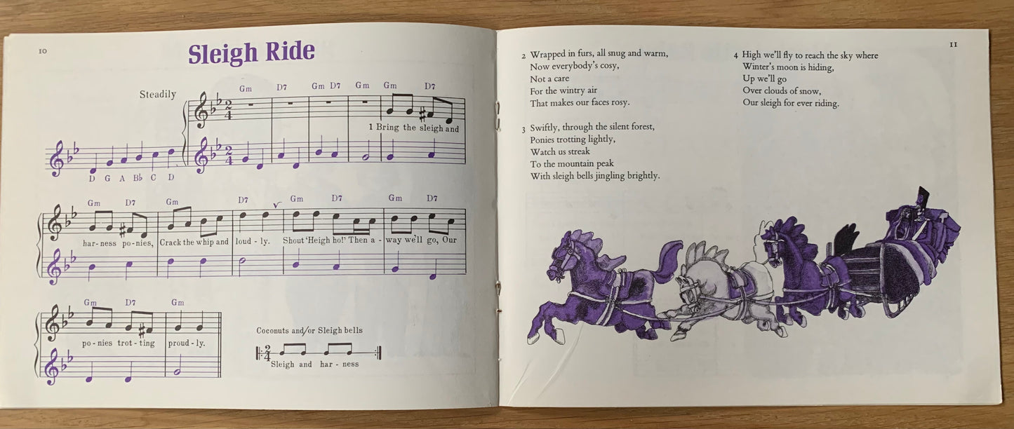 John Dyke TIME AND TUNE BBC 1970 BOOKLET Radio For Schools ART SONG BOOK - transpontinebooks