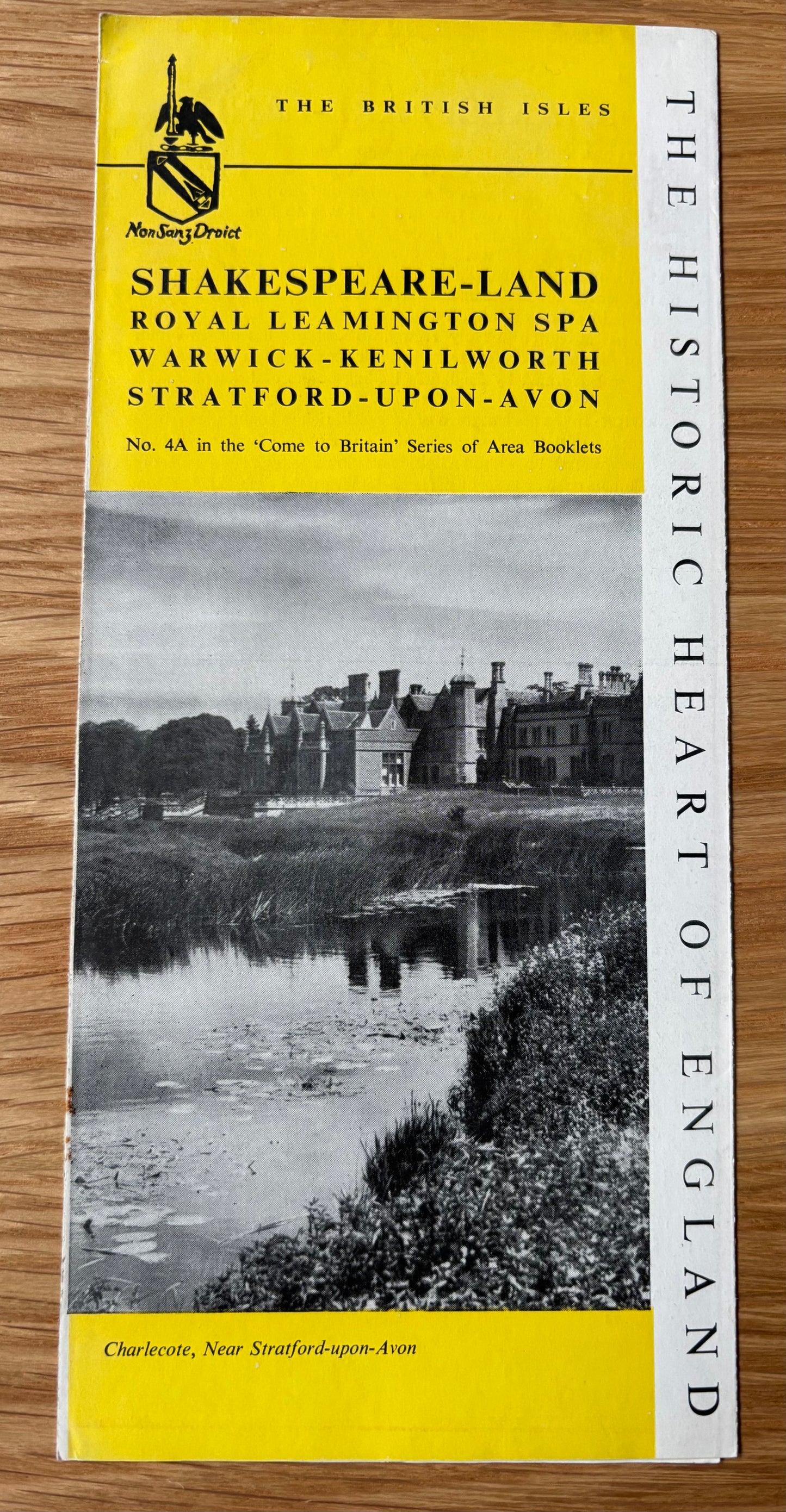 1951 Festival of Britain SHAKESPEARE LAND Come To Britain Leaflet No 4A Stratford Upon Avon
