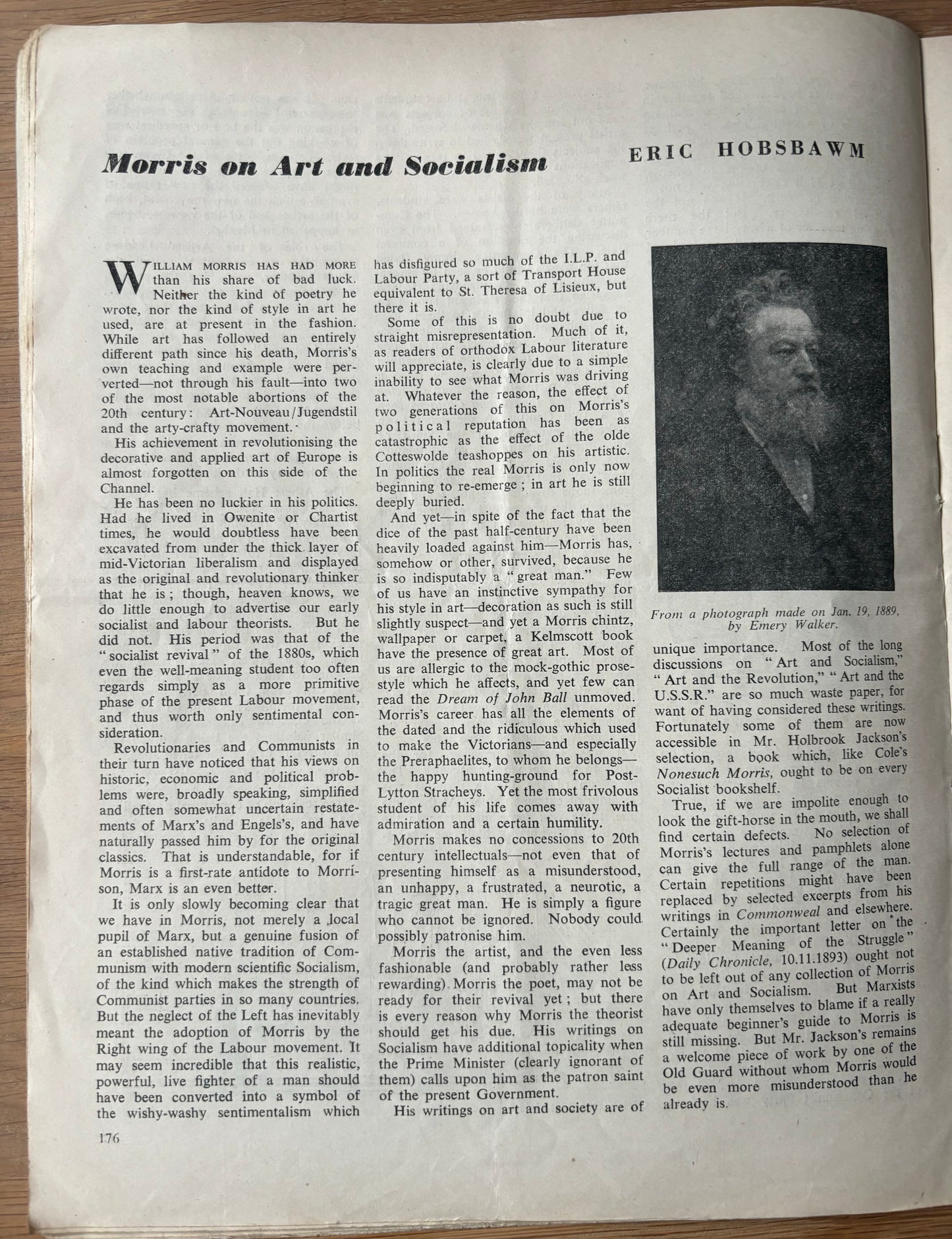 Fred Millett OUR TIME Magazine April 1948 Chartist Poets Fiction Eric Hobsbawn - transpontinebooks