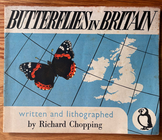 Richard Chopping BUTTERFLIES IN BRITAIN Puffin Picture Book ILLUSTRATED NATURE