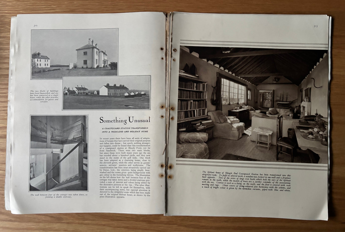 1930’s HOMES AND GARDENS Magazine December 1933 Illustrated ADVERTS