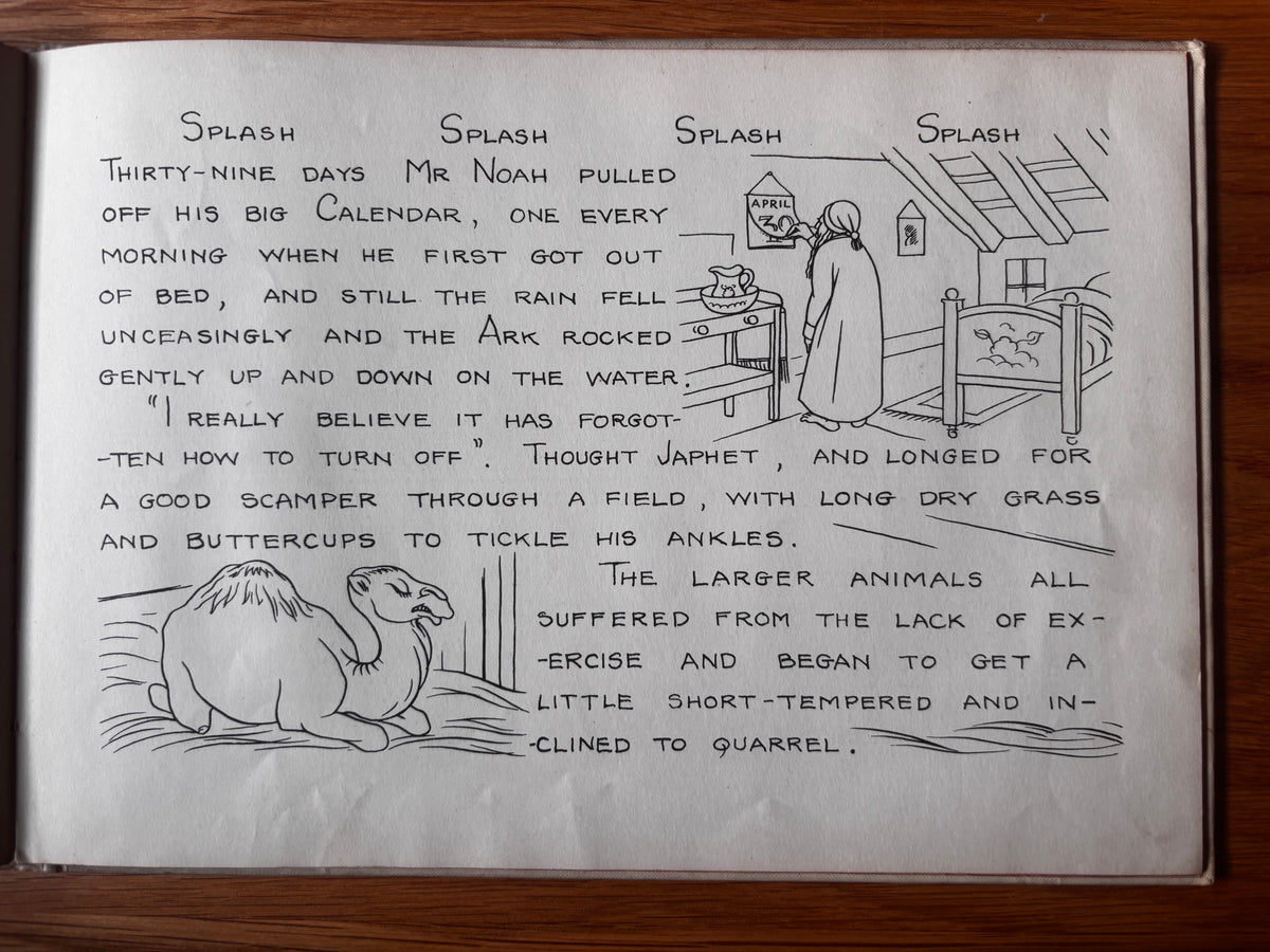 Clifford Webb THE STORY OF NOAH 1931 1st Ed F J Ward ILLUSTRATED