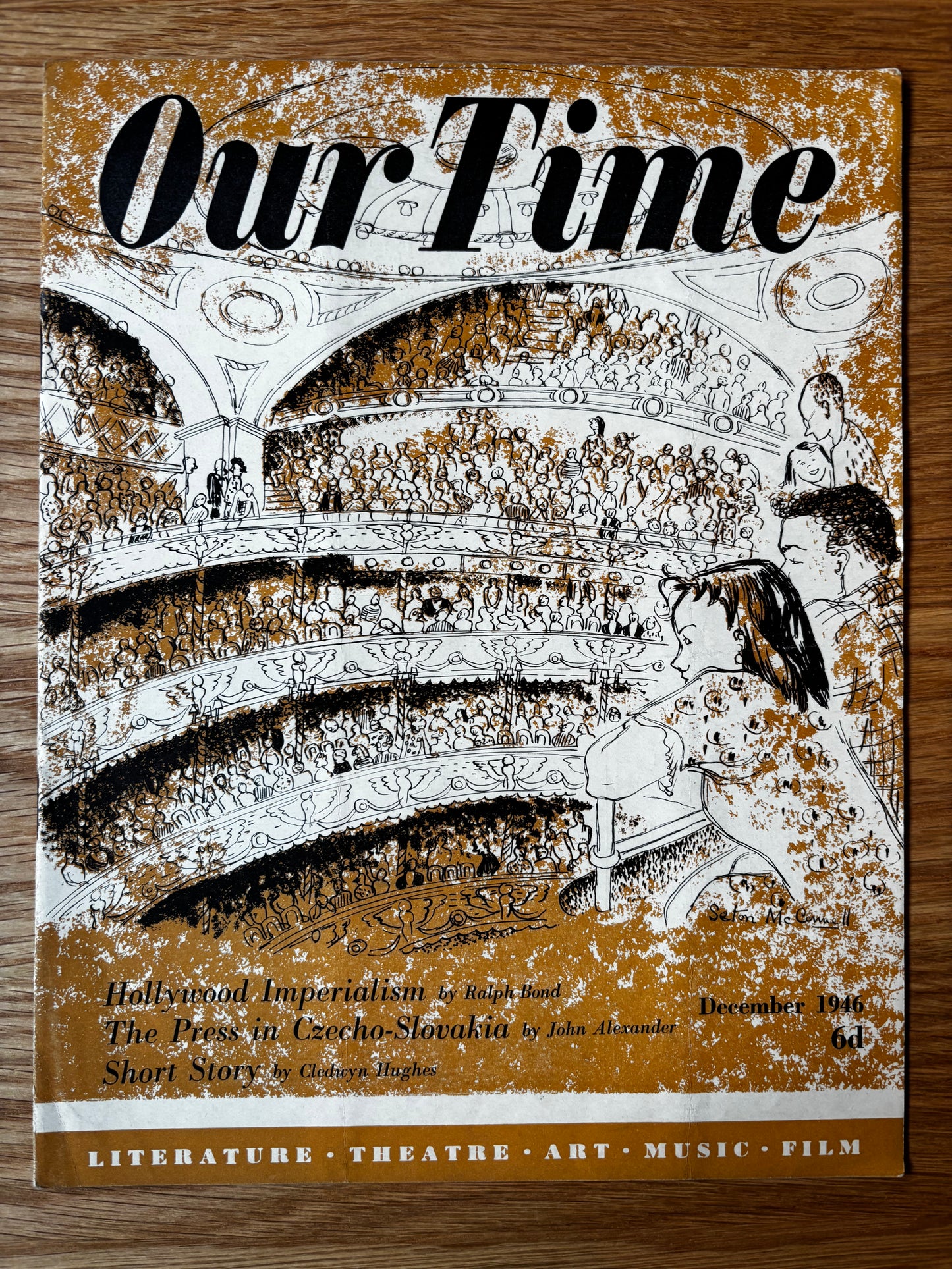 Seton McConnell OUR TIME Magazine December 1946 James Boswell Cledwyn Hughes