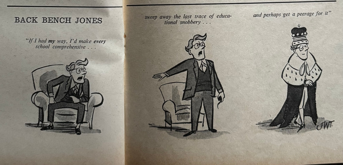 Thelwell PUNCH MAGAZINE January 6 1965 HUNTING RED COAT FOX