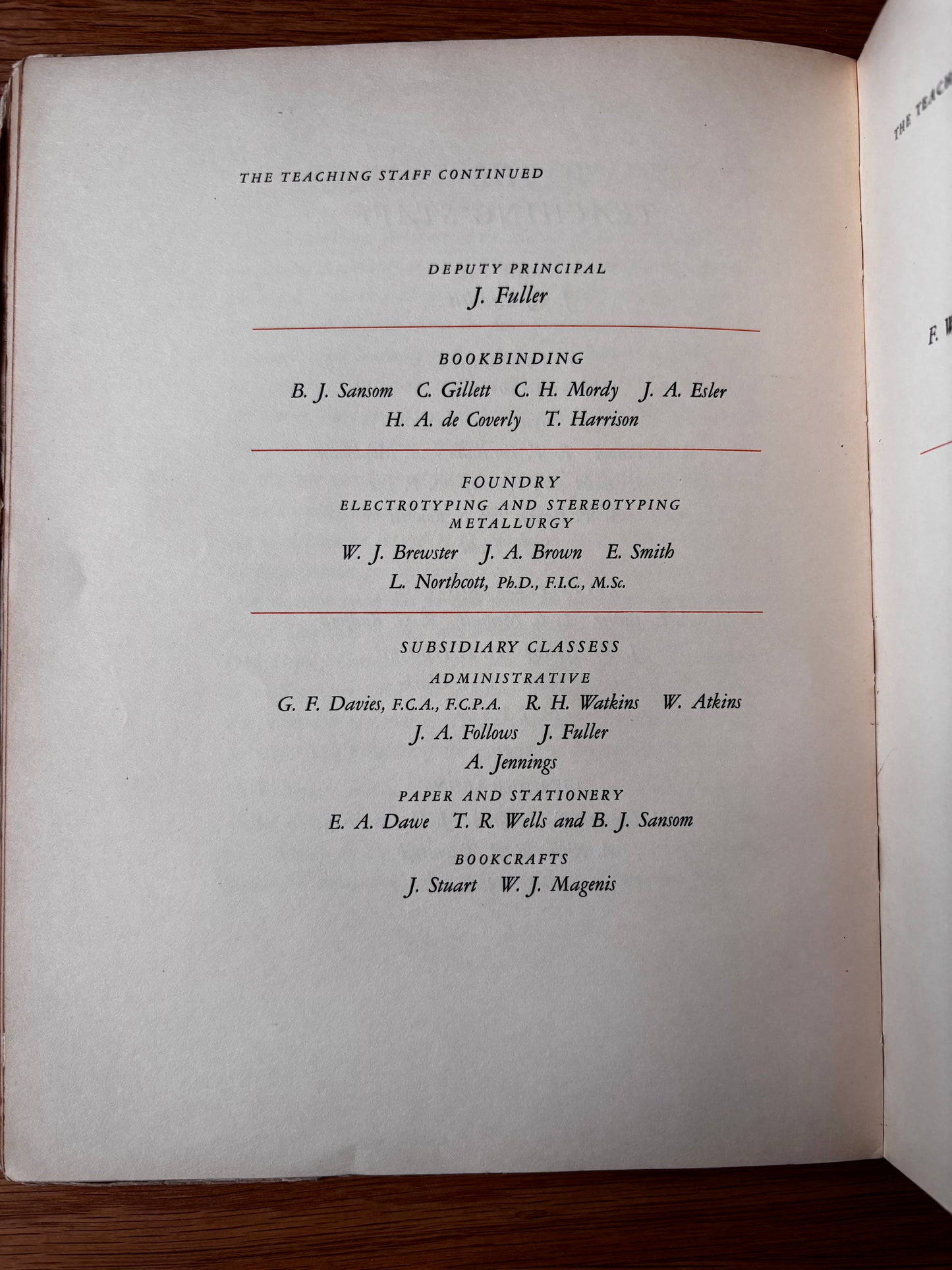 Brian Cook LONDON SCHOOL OF PRINTING 16th YEAR BOOK 1937 Monotype Specimens