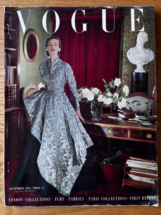 Cecil Beaton VOGUE MAGAZINE September 1950 PARIS FASHION Conde Nast Photo’s London