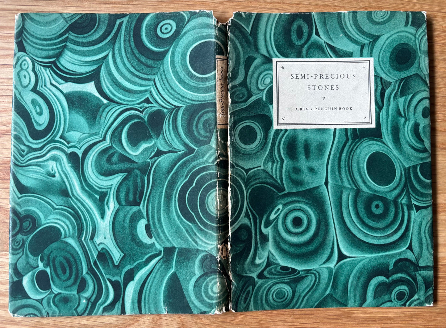 Arthur Smith SEMI PRECIOUS STONES King Penguin Book DJ 1952 ART DESIGN N Wooster