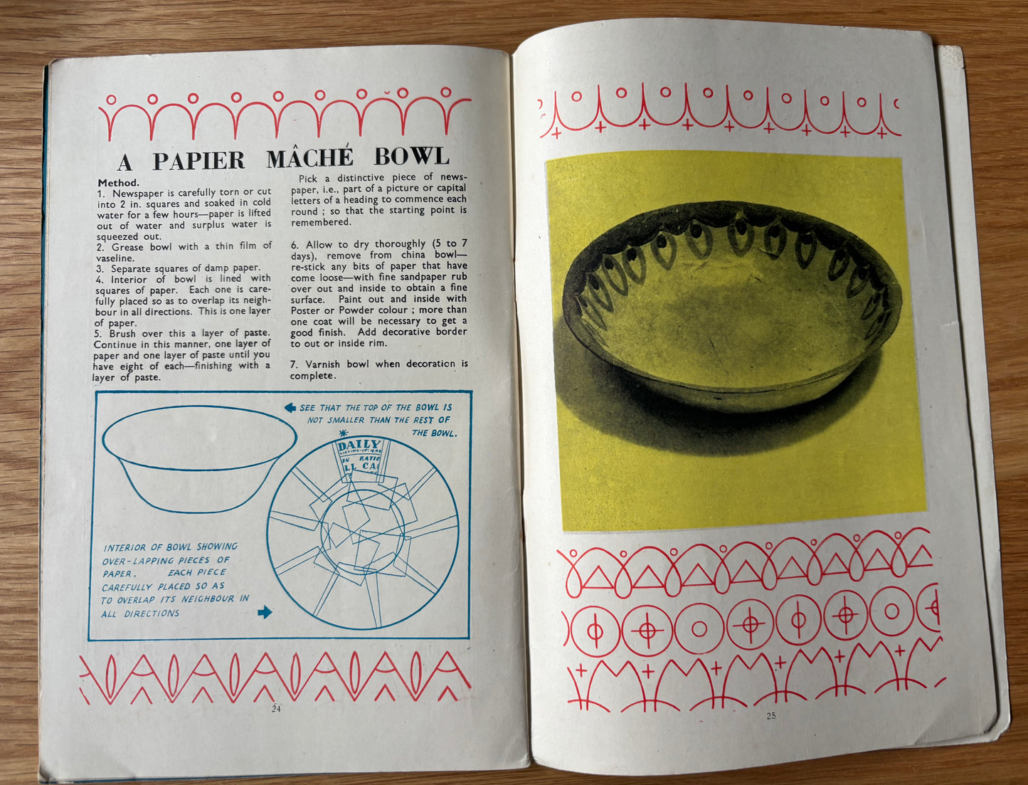 1949 ART AND CRAFT MAGAZINE No 5 CHILD EDUCATION Activities Cut Paper