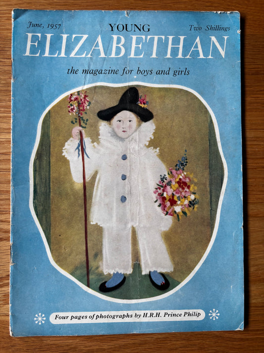 Ronald Searle YOUNG ELIZABETHAN Magazine June 1957 Picasso Molesworth