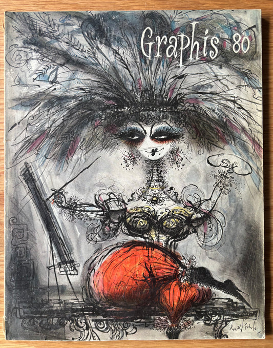 Ronald Searle GRAPHIS No 80 MAGAZINE Hungarian Poster Design 1958 ART