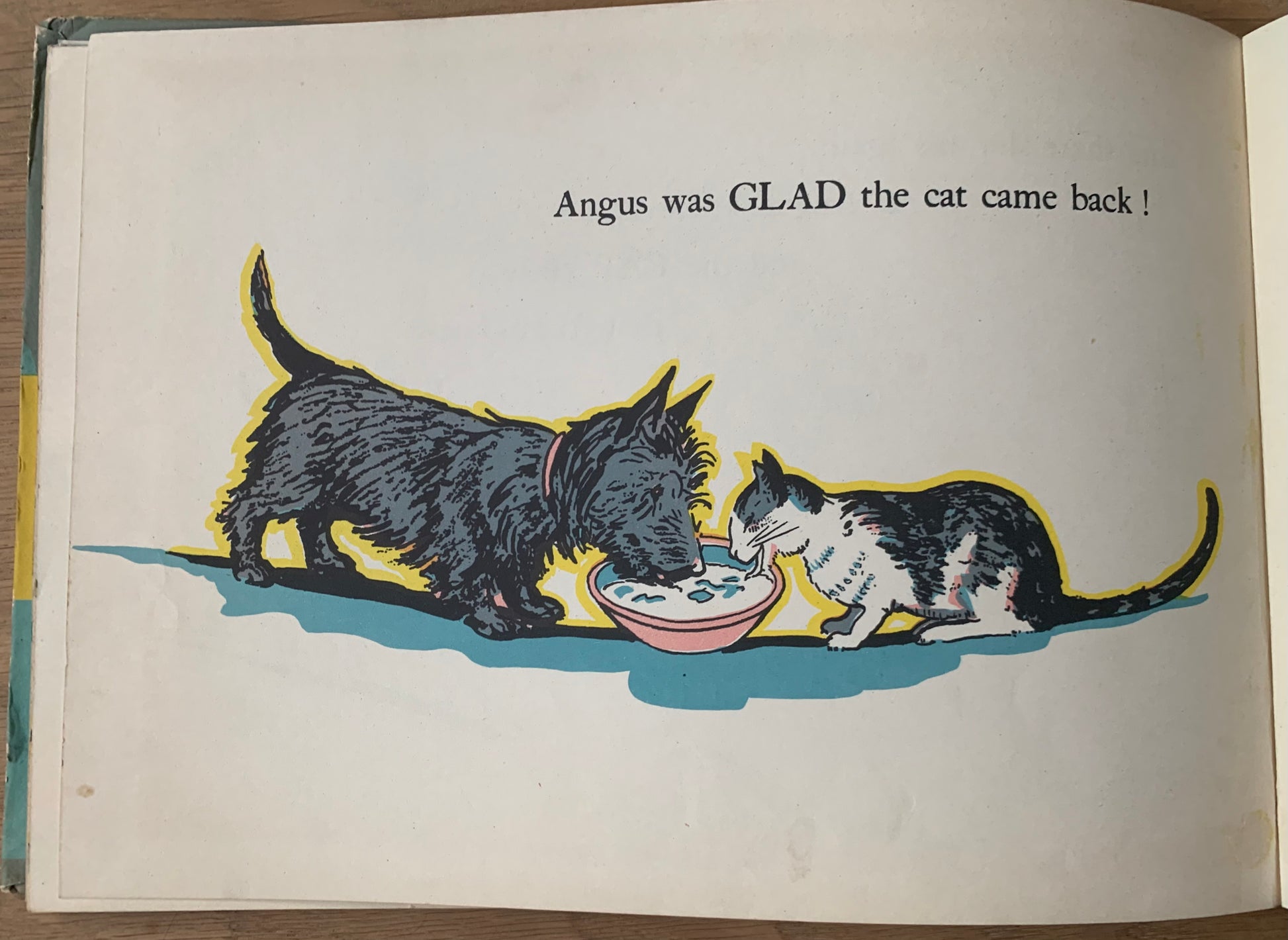 Marjorie Flack ANGUS AND THE CAT 1939 3rd Ed SCOTTIE DOG STORY - transpontinebooks