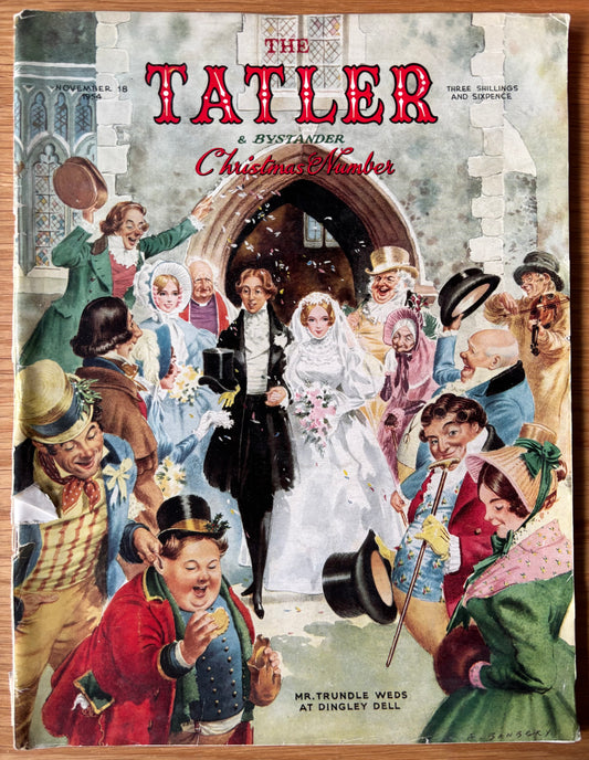 THE TATLER CHRISTMAS NUMBER November 16 1954 MAGAZINE Fred Banbury