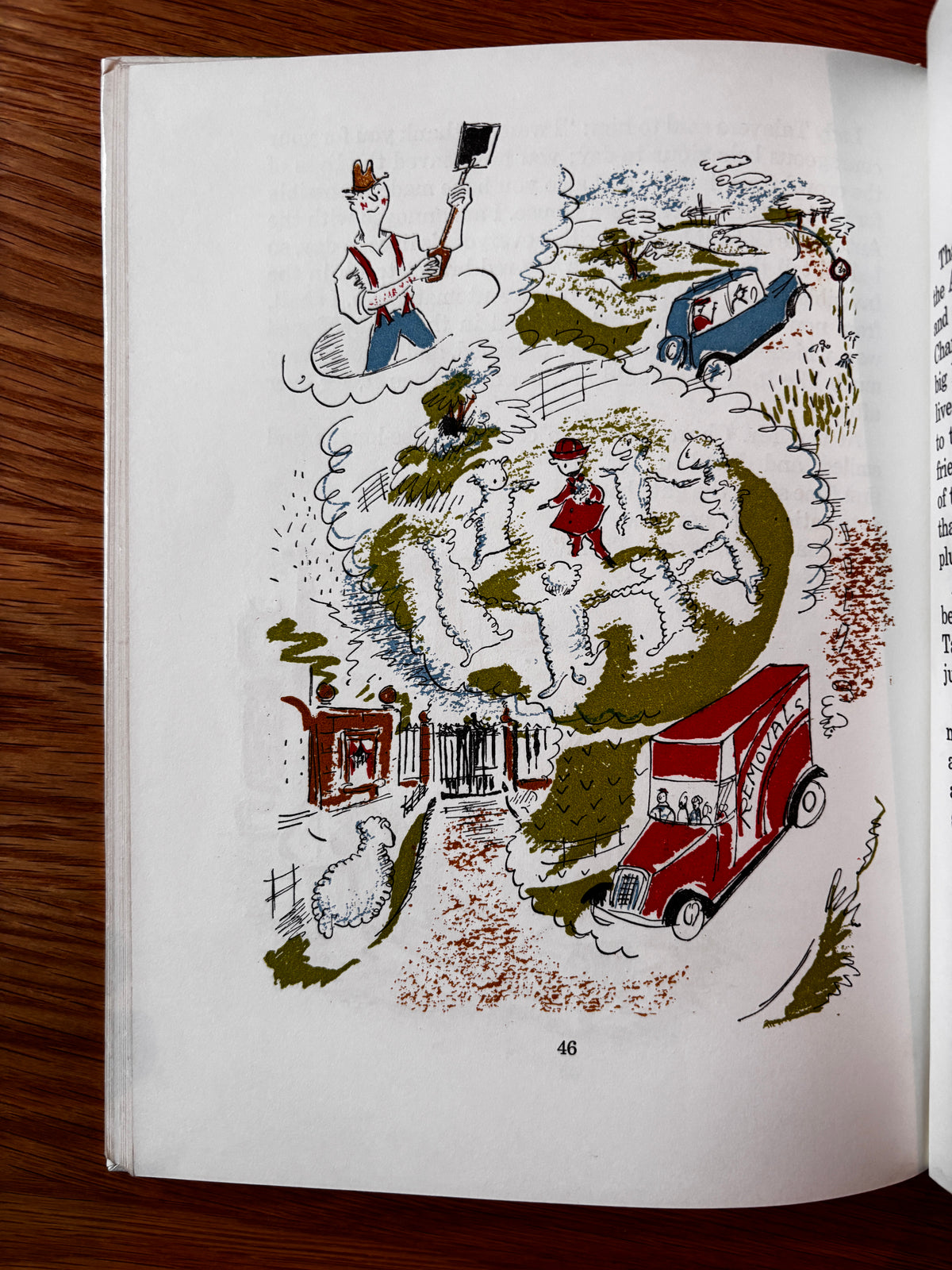 Violet Drummond Signed LADY TALAVERA 1965 ILLUSTRATED V H SHEEP TALE