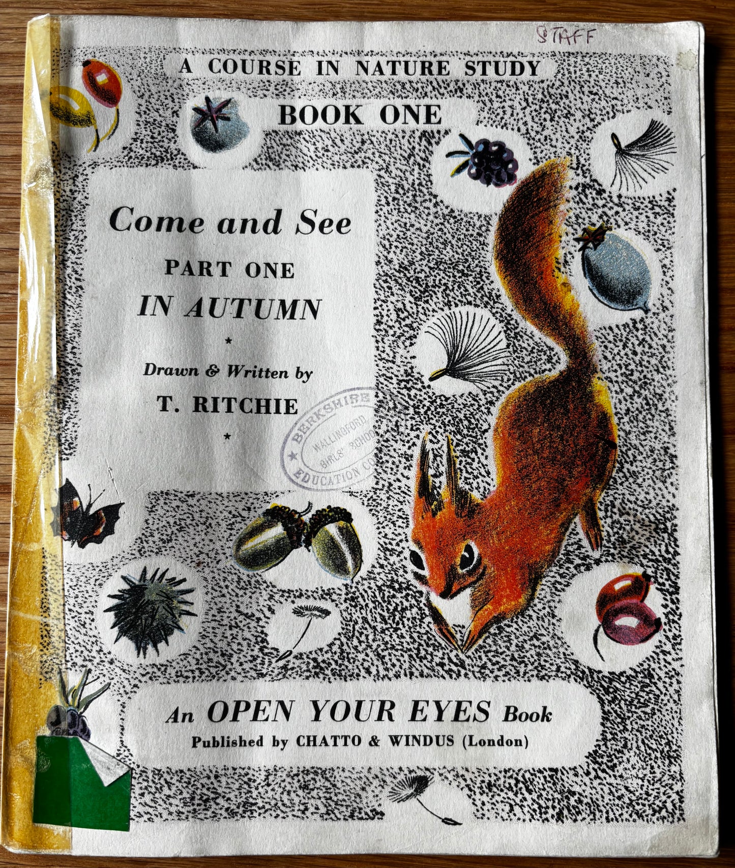 Trekkie Ritchie Parsons COME AND SEE IN AUTUMN Chatto & Windus NATURE BOOK Open Your Eyes