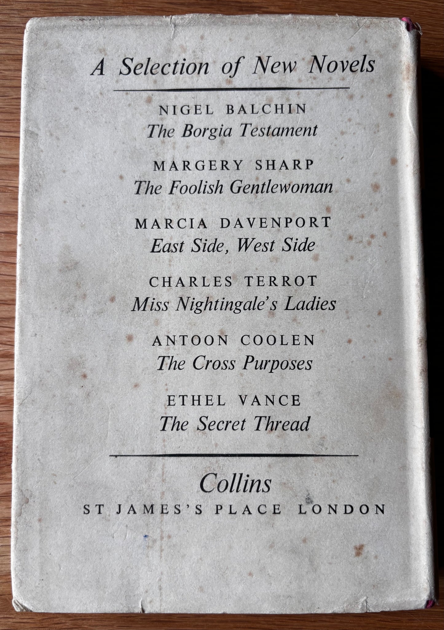 Kenneth Rowntree MASTER MARINER Leo Walmsley 1st Ed DJ 1948 Collins
