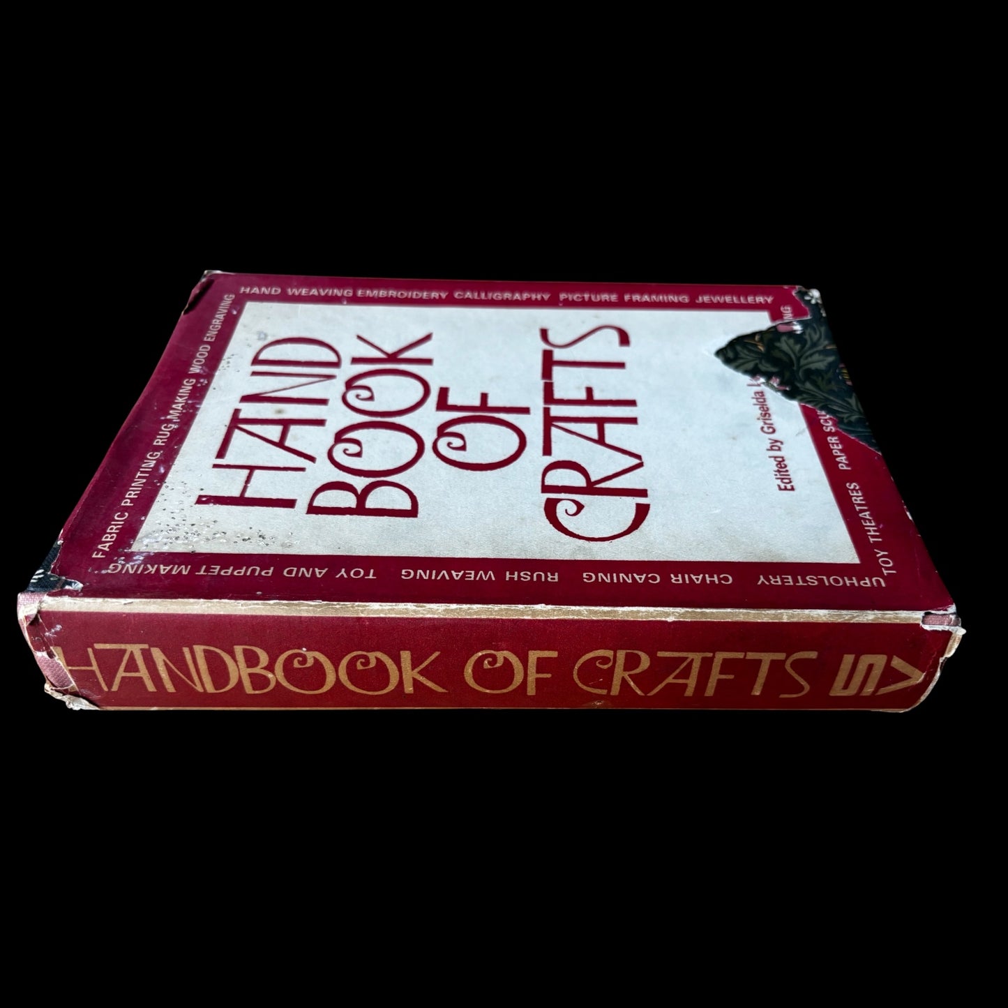 Edward Bawden HANDBOOK OF CRAFTS 1960 DJ Griselda Lewis Betty Swanwick Great Bardfield