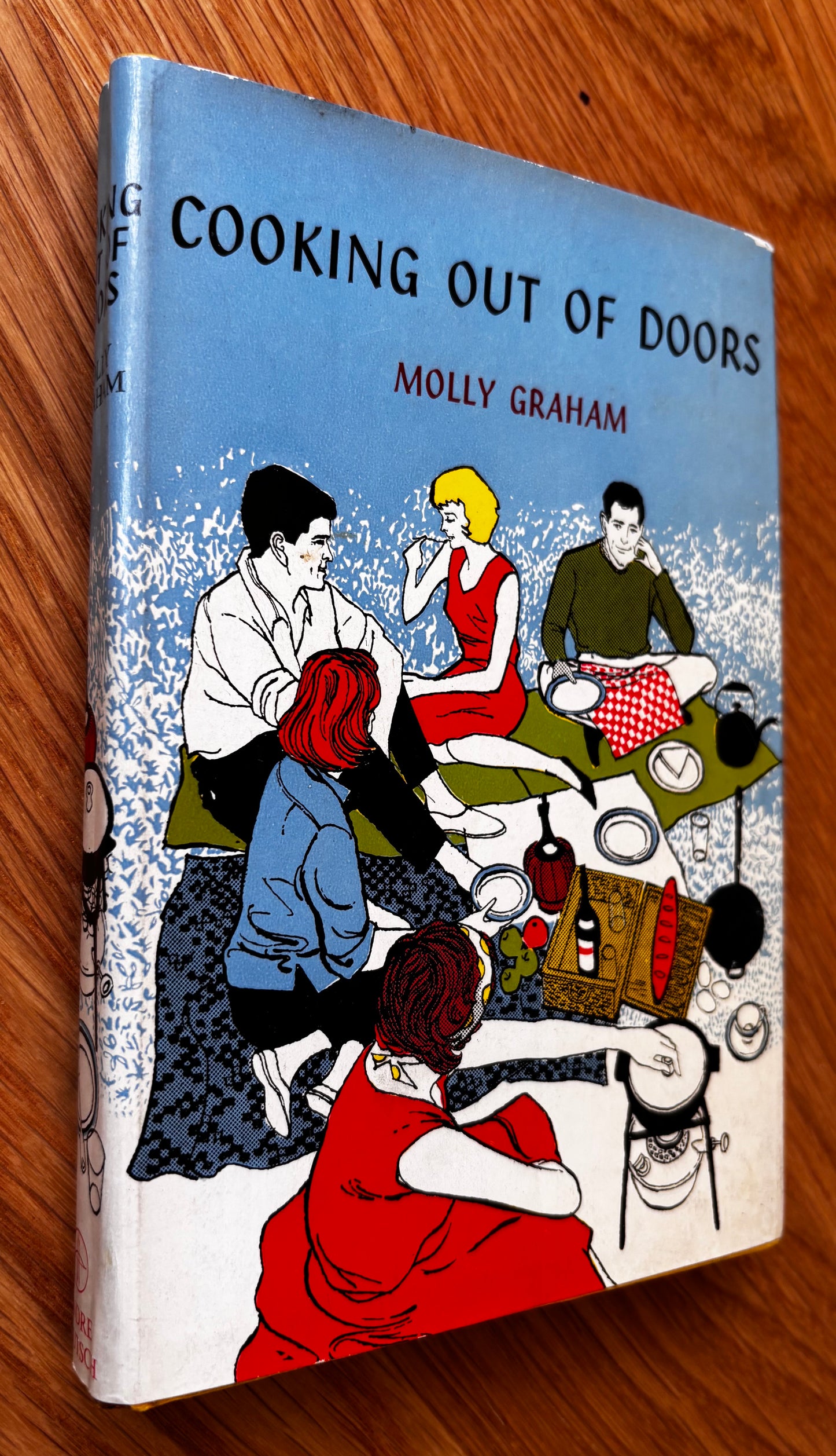 Adrian Bailey COOKING OUT OF DOORS Molly Graham 1st Ed DJ 1960 Andre Deutsch COOKERY BOOK