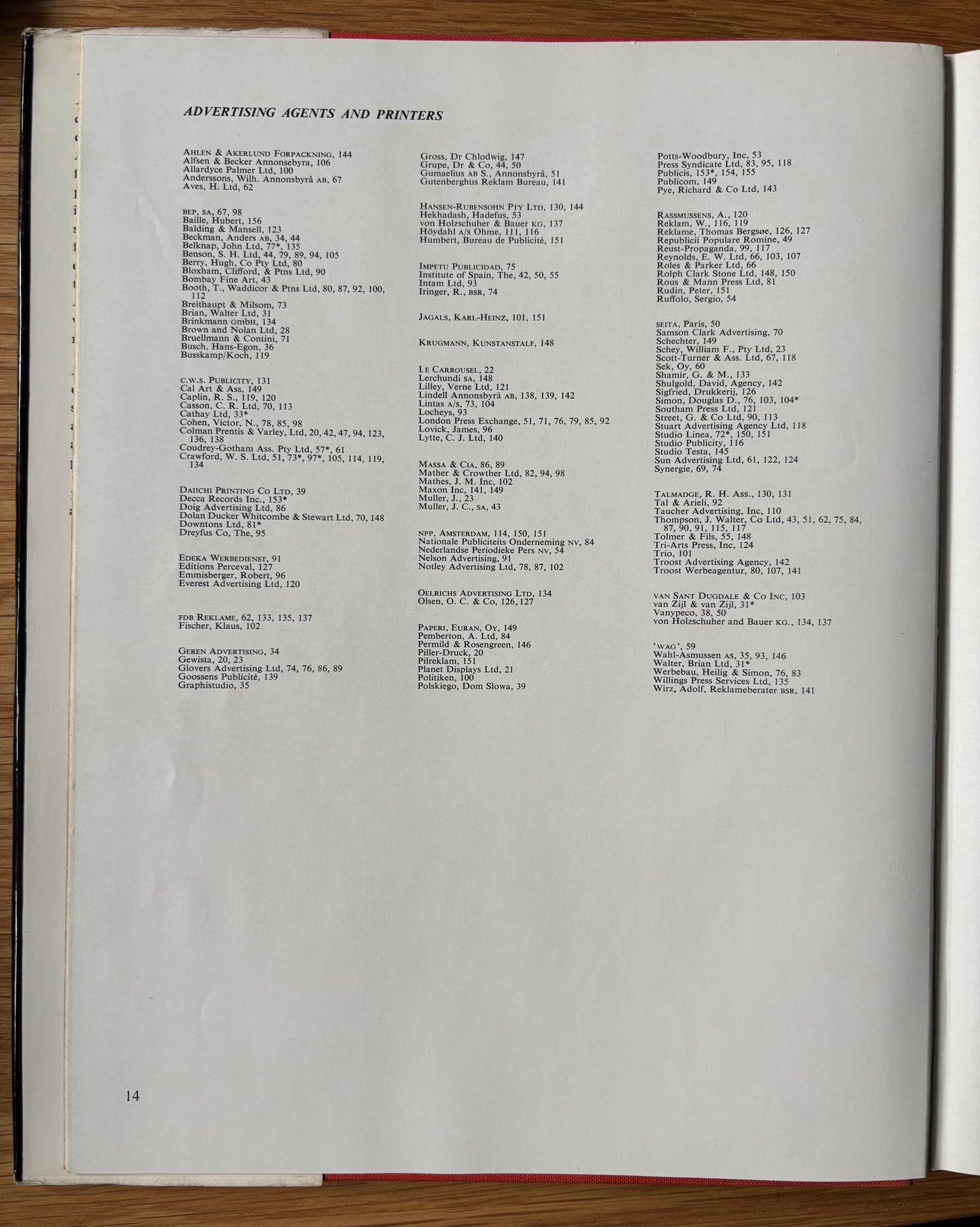 Paul Peter Piech MODERN PUBLICITY 1959- 60 No 29 DJ Graphic Art ADVERTISING
