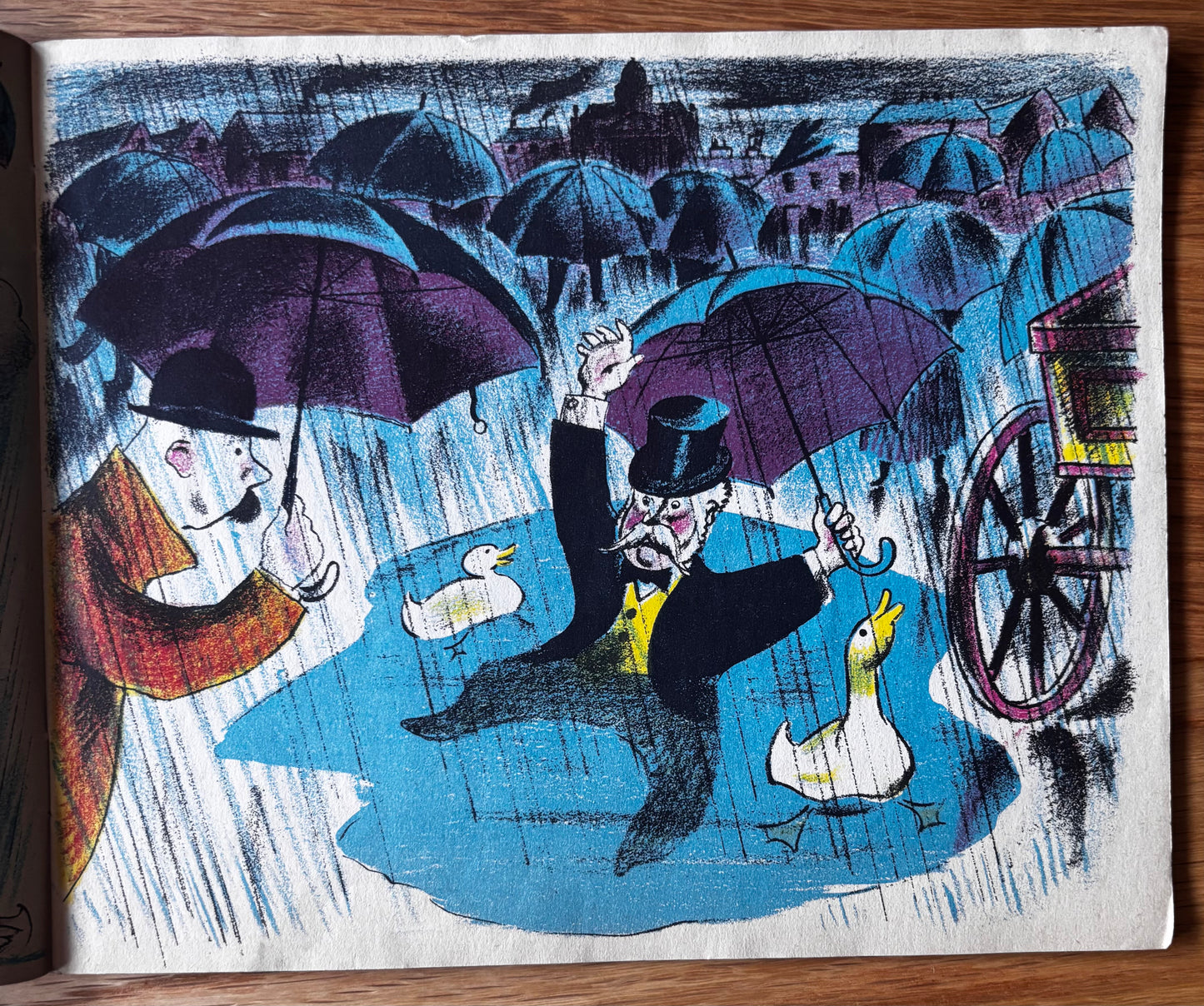 Clarke Hutton 15 NURSERY RHYMES 1941 Harlequin Picture Book ILLUSTRATED