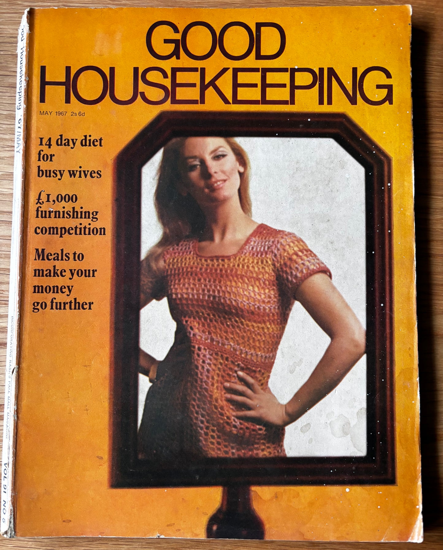 GOOD HOUSEKEEPING Magazine MAY 1967 FASHION Kingston Hill Recipes Ads