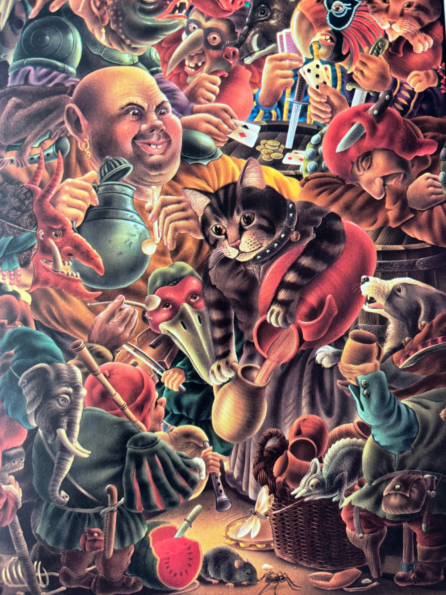 Alan Aldridge Signed drawing THE SHIP’S CAT Richard Adams HB 1st Ed 1977 Illustrated