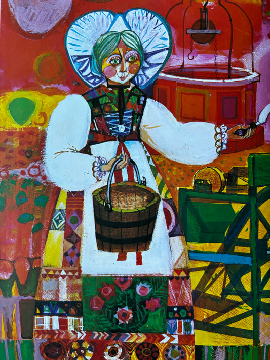 Trevor Stubley MOTHER GOOSE ABROAD 1st DJ HB 1974 Nicholas Tucker Signed Nursery Rhymes