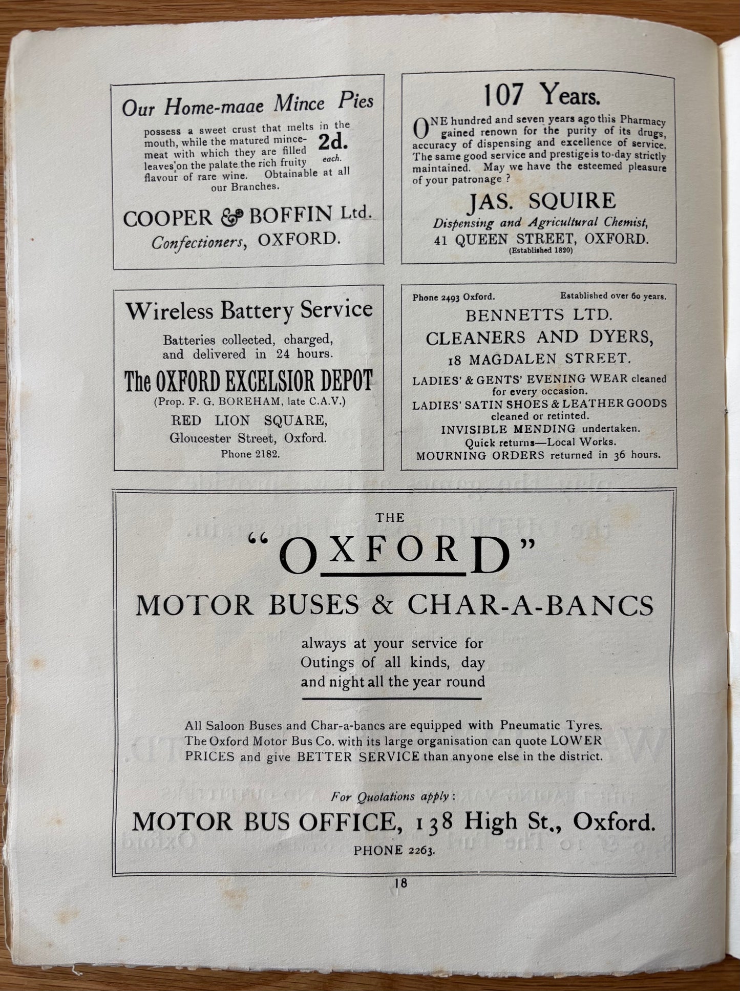 John Aldridge PROGRAMME 1927 OUOC Oxford University Great Bardfield CORONATION OF POPPAEA