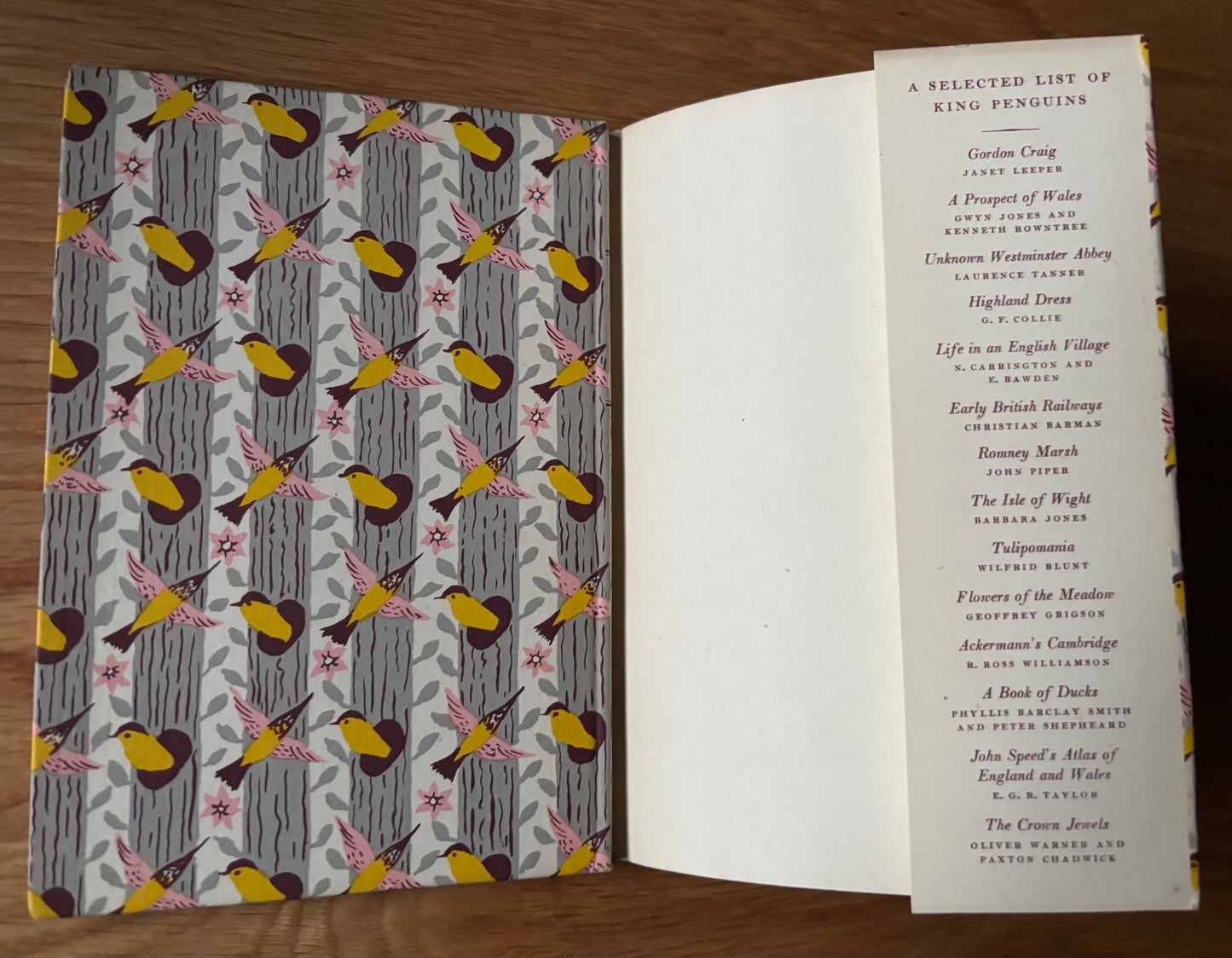 Sarah Nechamkin BIRDS OF LA PLATA King Penguin Book DJ 1952 W H Hudson