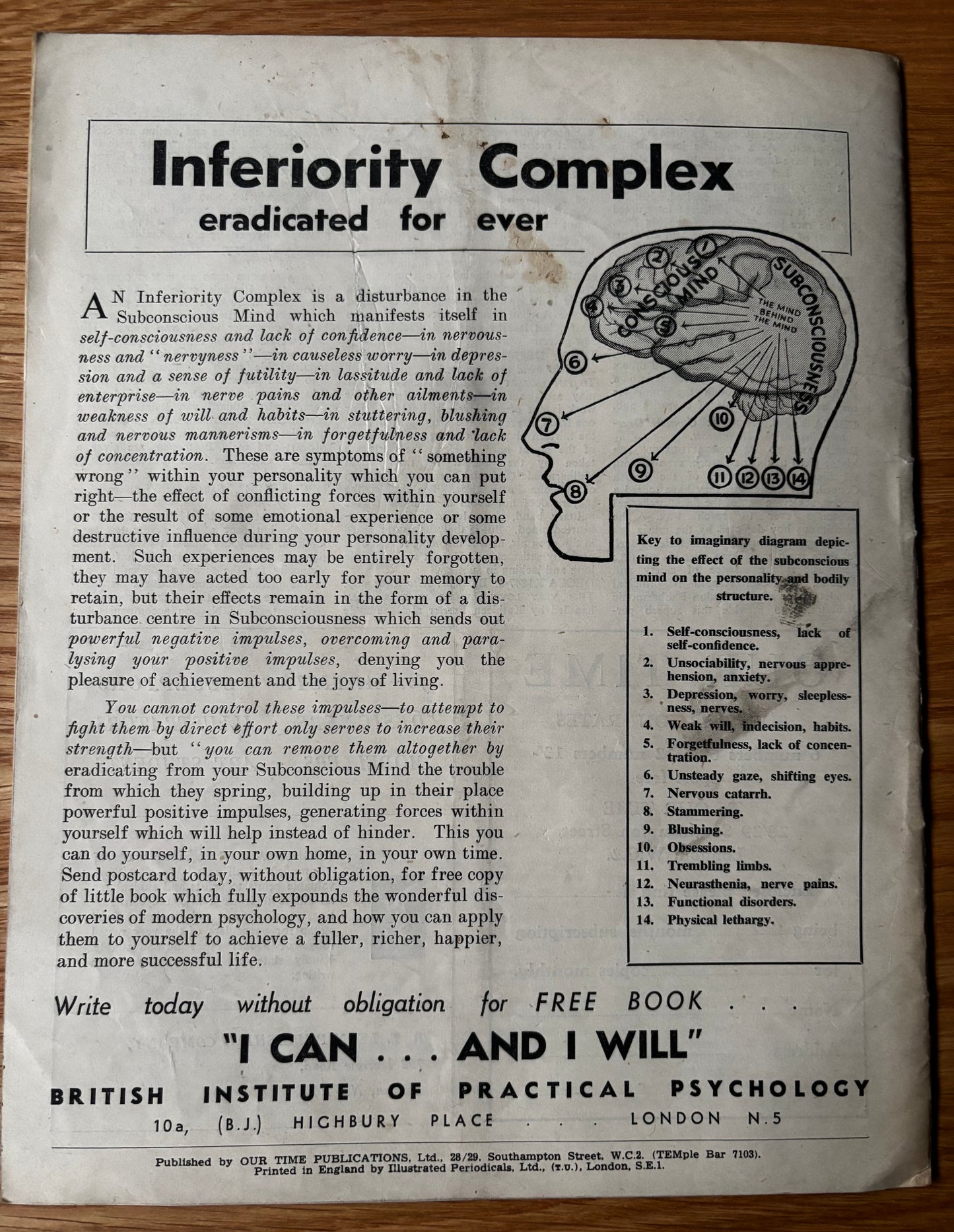 Pat Carpenter OUR TIME Magazine August 1946 Sylvia Townsend Warner Haringey Festival